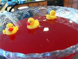 Duckies in the punch
